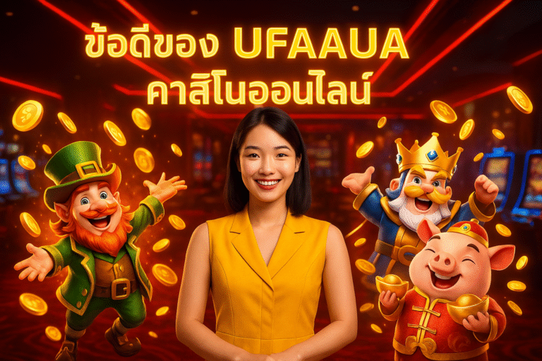 ข้อดีของเว็บตรงคุณภาพ UFAAUA คาสิโนออนไลน์