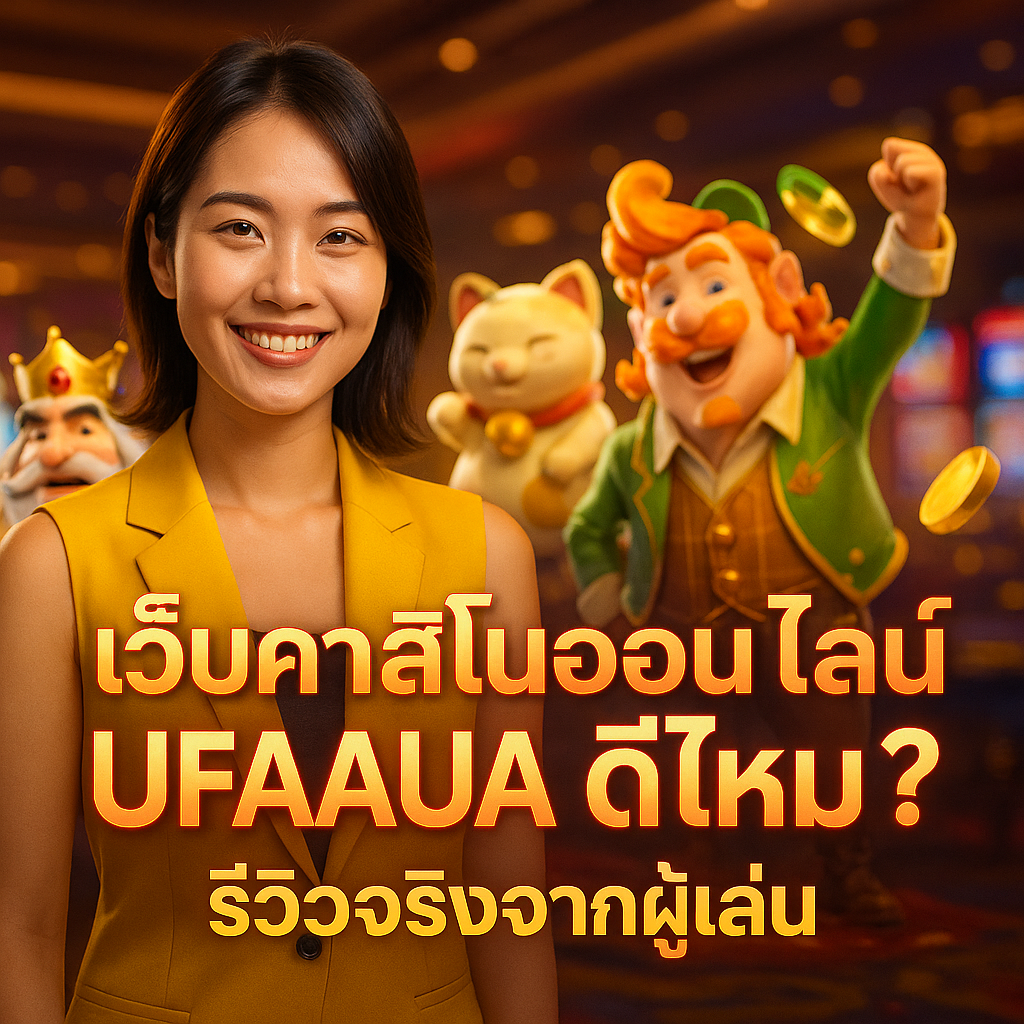 เว็บคาสโนออนไลน์ UFAAUA ดีไหม? รีวิวจริงจากผู้เล่น