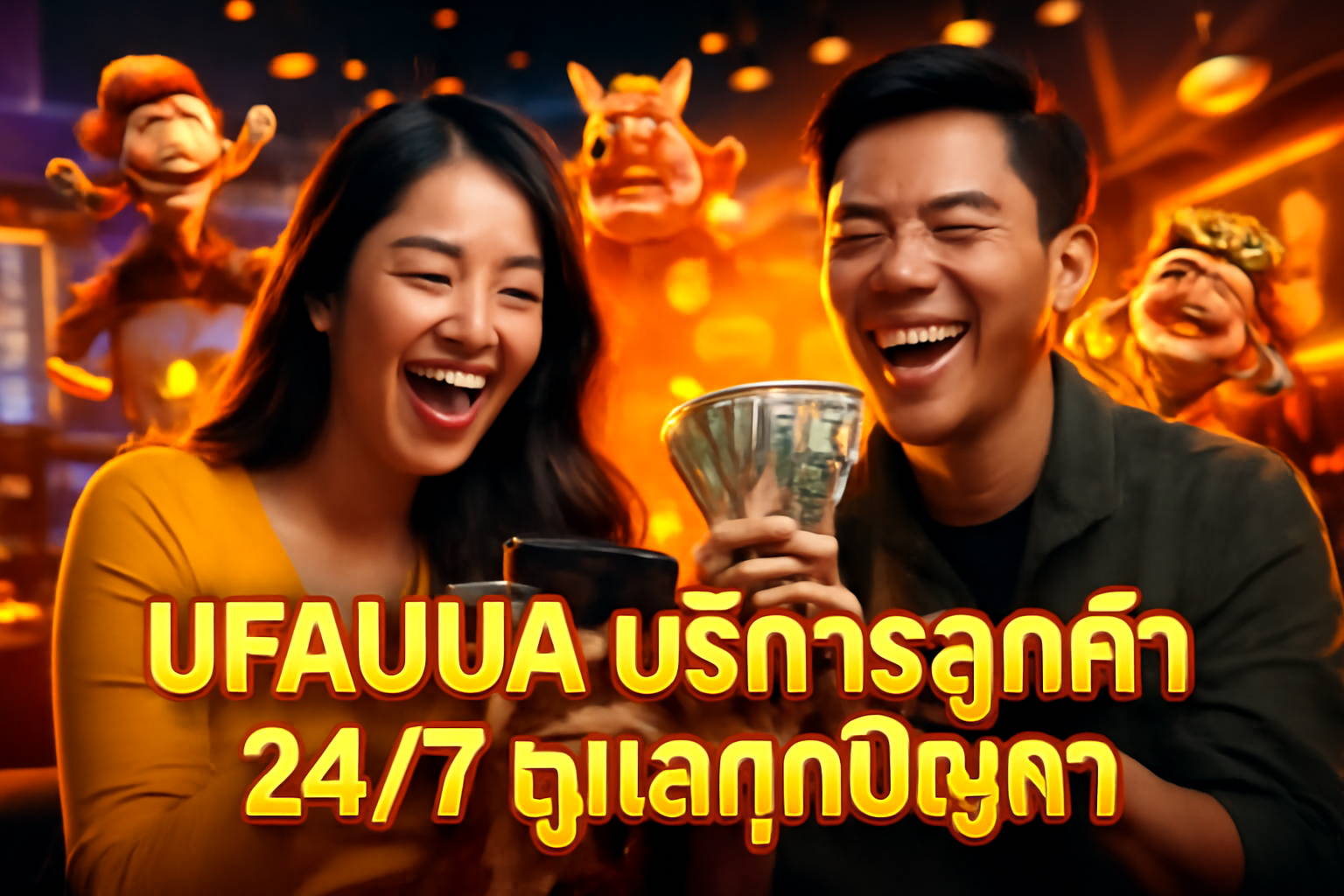 UFAAUA บริการลูกค้า 24/7 ดูแลทุกปัญหา