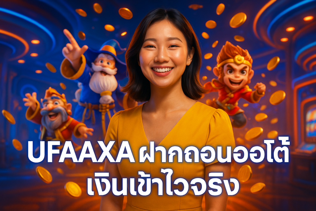 UFAAXA ฝากถอนออโต้ เงินเข้าไวจริง