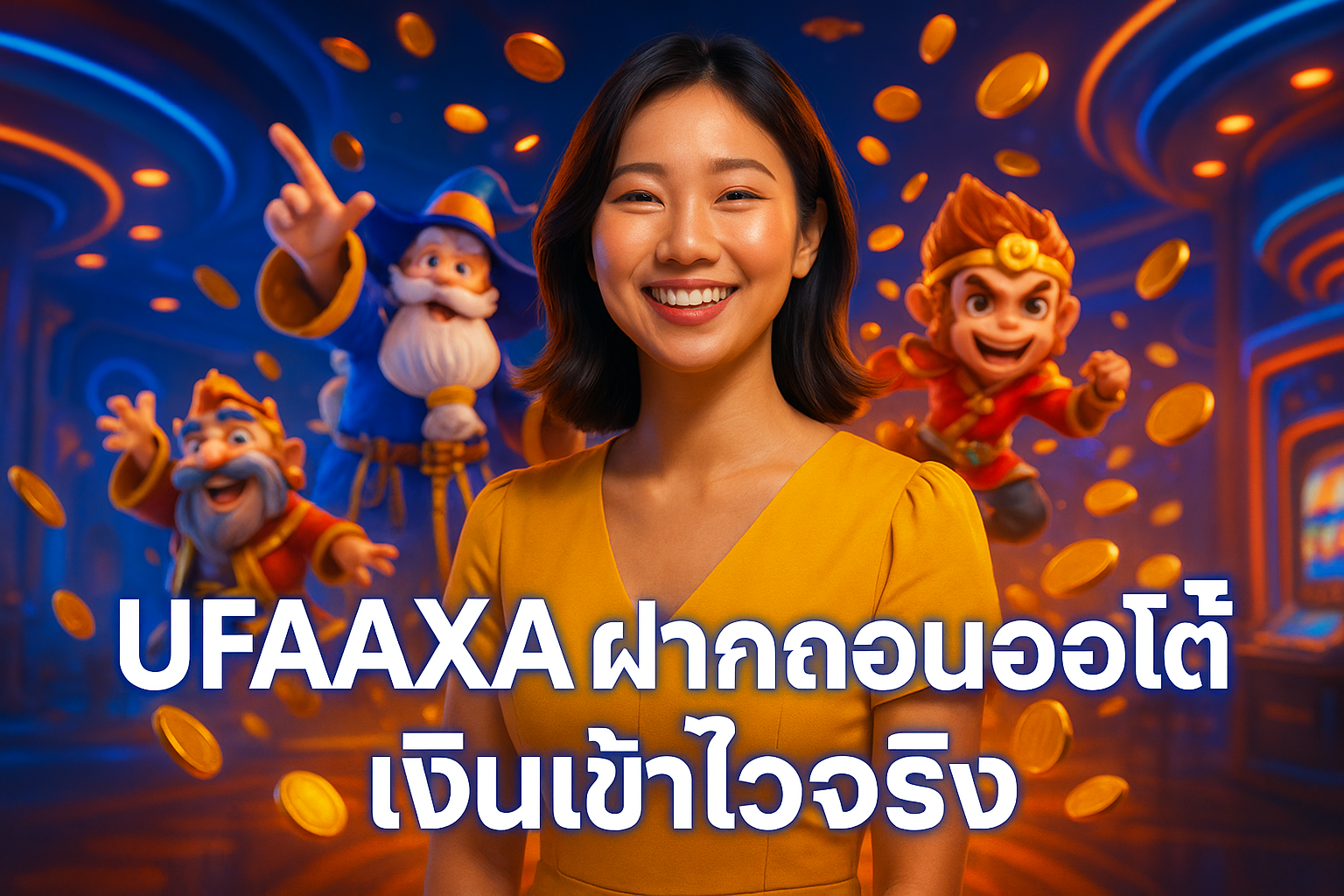 UFAAXA ฝากถอนออโต้ เงินเข้าไวจริง