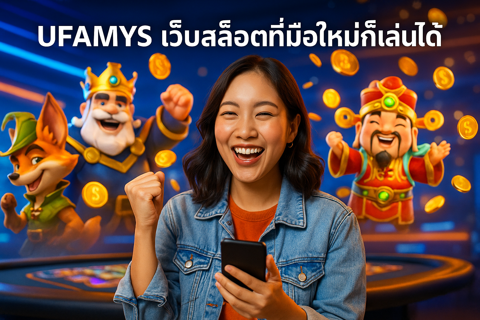 UFAMYS เว็บสล็อตที่มือใหม่ก็เล่นได้