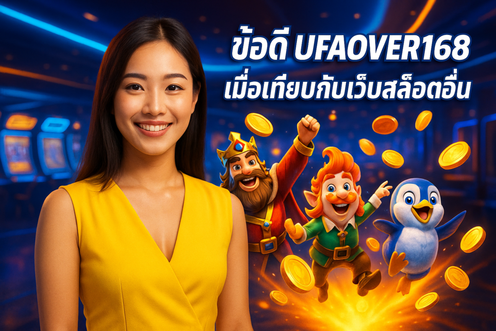 ข้อดี UFAOVER168 เมื่อเทียบกับเว็บสล็อตอื่น